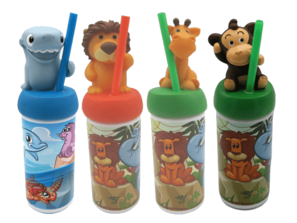 Vasos cantimplora animales