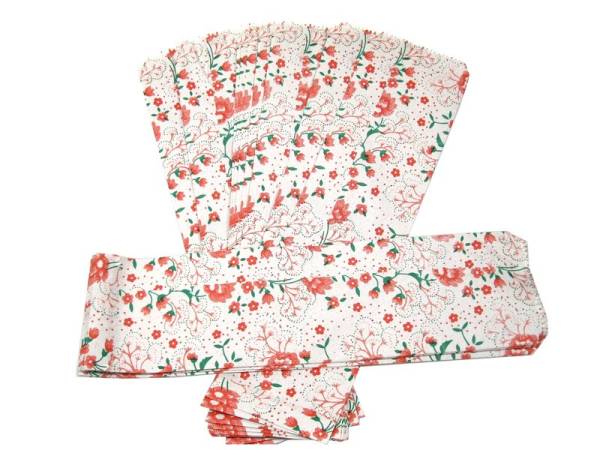 132009 - Bolsa de papel abanico 30x7.5 cm