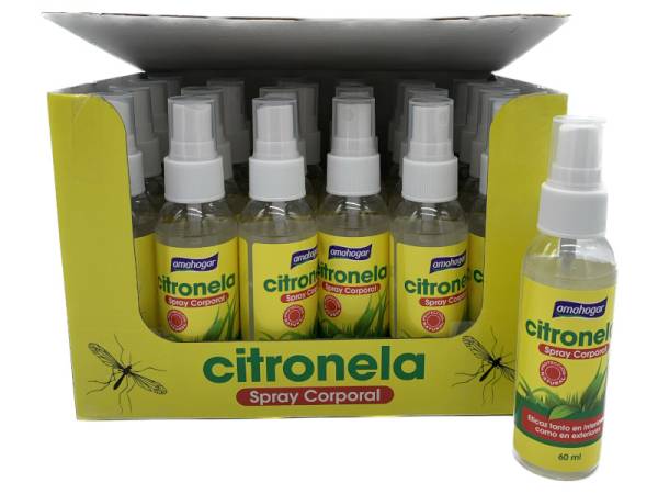 253001 - Spray citronela 60 ml ref 01689 (pack 24)