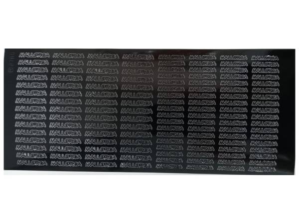 454006 - Letreros adhesivos MALLORCA negros 132 nombres