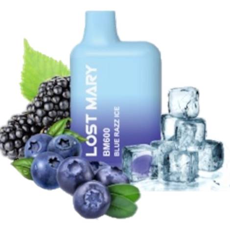 556002 - Lost Mary bm 600 blue razz ice