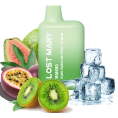 556023 - Lost mary bm 600 kiwi passion fruit guava