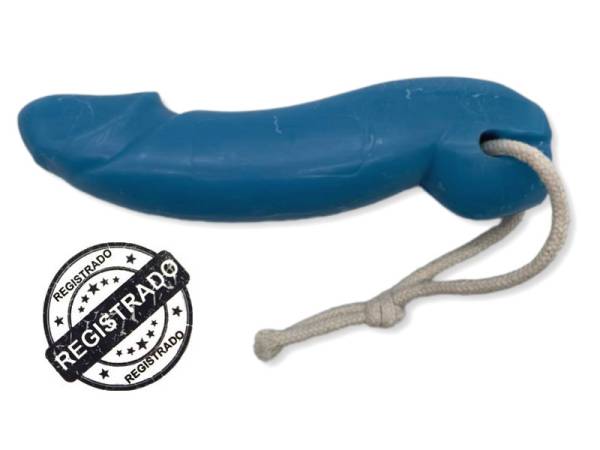 573007 - Dickin Penis shaped soap small 12cm 081015 Marine