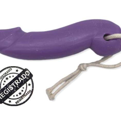 573011 - Dickin Penis shaped soap small 12cm 081015 Lavender