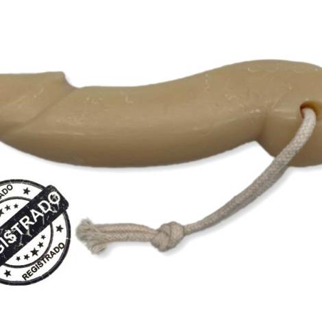 573014 - Dickin Penis shaped soap Large 16cm 081018 Vanilla