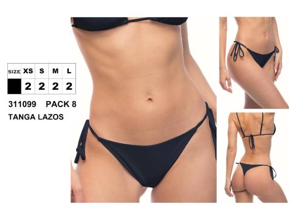 587071 - Braga negra 311099 pack 8