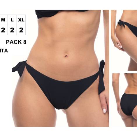 587079 - Braga negra 311299 pack 8