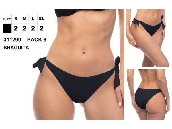 587079 - Braga negra 311299 pack 8