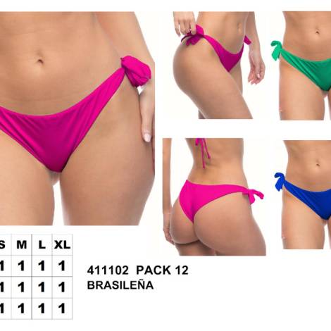 587110 - Braga brasileña ref 411102 3 colores pack 12