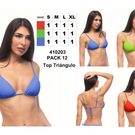 587112 - Sujetador ref 410203 3 colores pack 12