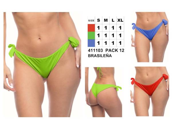 587114 - Braga ref 411103 3 colores pack 12