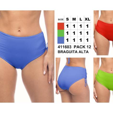 587116 - Braga ref 411603 3 colores pack 12