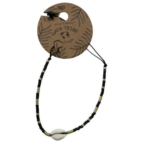 7334825 - Etnico pulsera tobillera caracola color 1