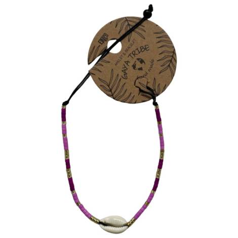 7334827 - Etnico pulsera tobillera caracola color 3