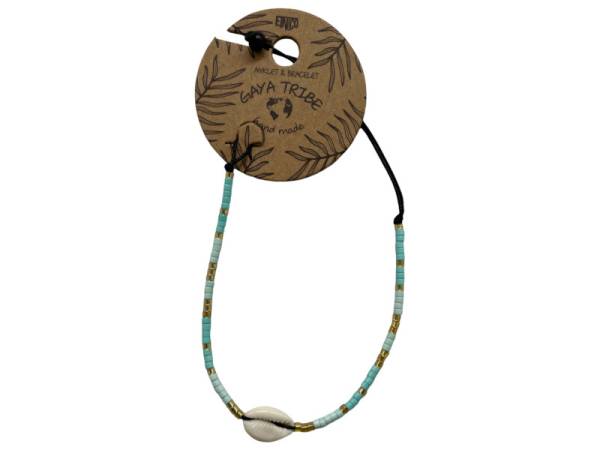 7334828 - Etnico pulsera tobillera caracola color 4