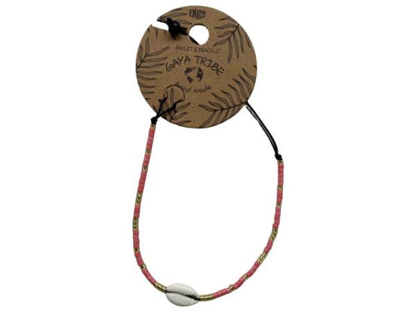 7334832 - Etnico pulsera tobillera caracola color 8