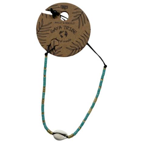 7334833 - Etnico pulsera tobillera caracola color 9