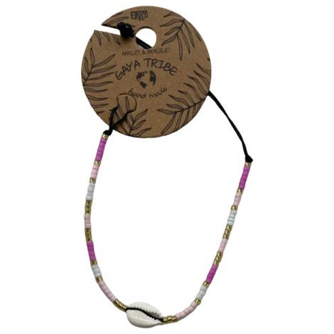 7334834 - Etnico pulsera tobillera caracola color 10