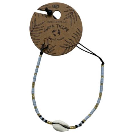 7334835 - Etnico pulsera tobillera caracola color 11