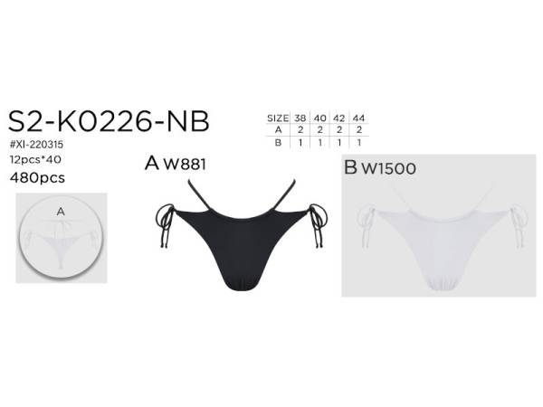 820497 - Tanga s2-k0226nb pack 12