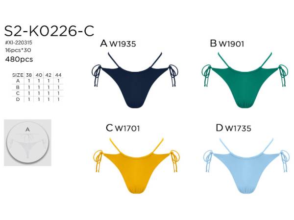 820498 - Tanga s2-k0226c pack 16