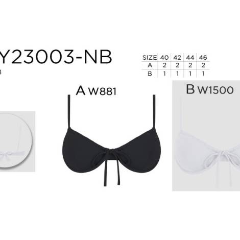 820503 - Sujetador s3-y23003nb pack 12