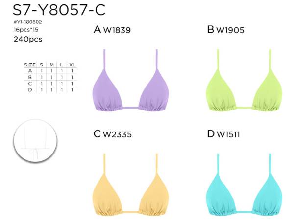 820538 - Sujetador s7 y8057 c (pack 16)