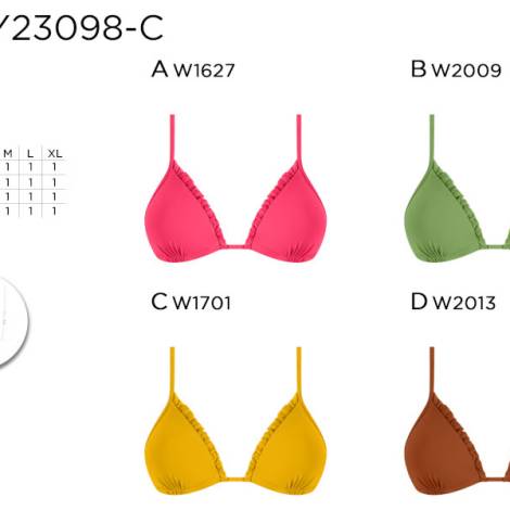 820556 - Sujetador s8 y23098 c (pack 16)