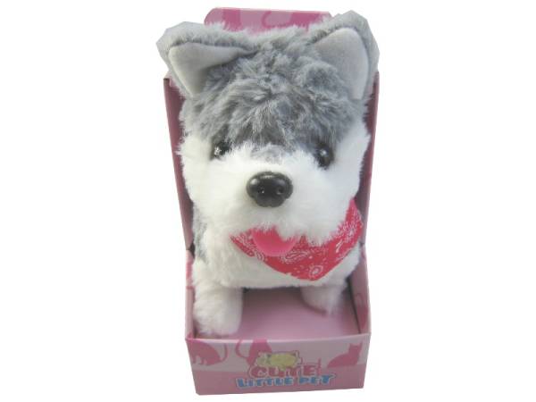 8975028 - Jung toys Cute pet husky lengua y pañuelo
