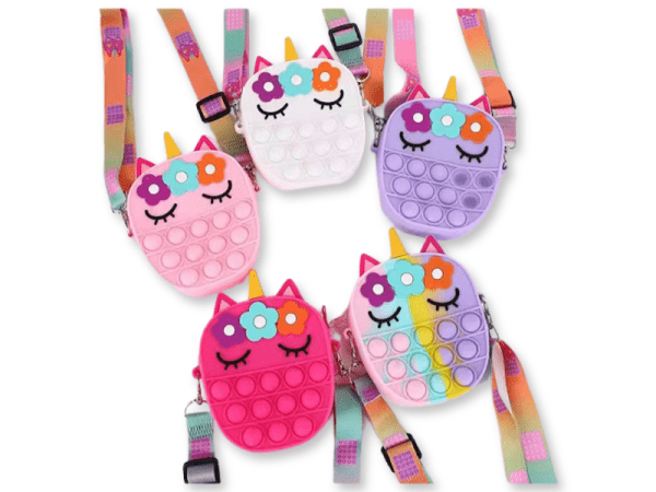8976140 - Jung toys Popit bag 13x10 cm unicornio