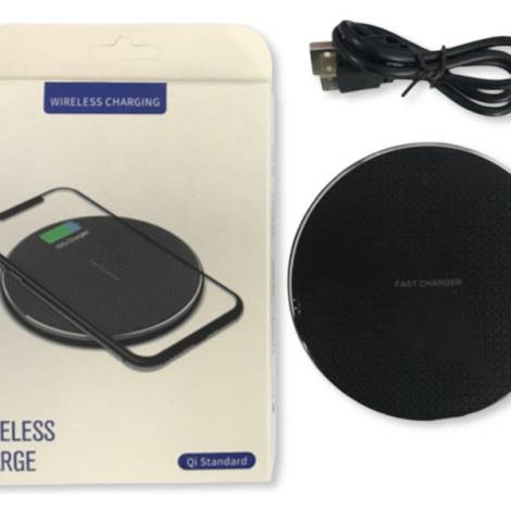 8976172 - Cargador inalambrico universal wireless white and black assorted