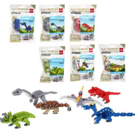 8976240 - Jung toys Dinosaur 4401 building block about 6 design mix