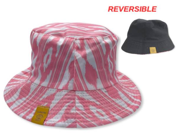 8976929 - Llengos sombrero pescador rosa (reversible)