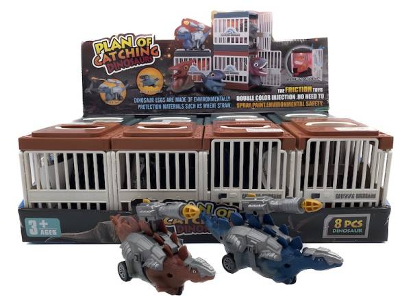 8976999 - Jung toys jaula con dinosaurio item h09t