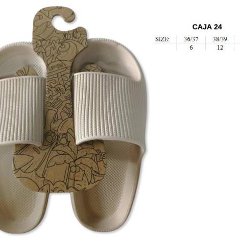 8977181 - Lipper Slipper beig mujer (pack 24)