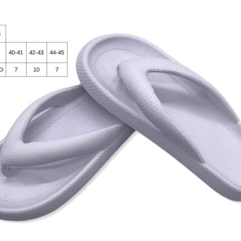 8977409 - Lipper Slipper chancla hombre blanca ( pack 24)