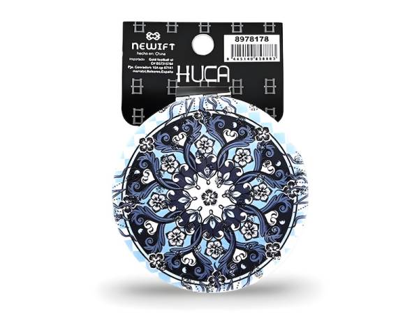 8978178 - Espejo redondo mandala azul 9