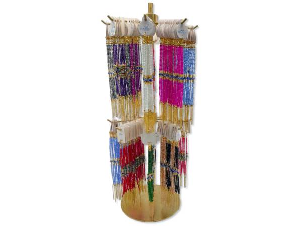 901321 - Surtido expositor sobremesa pulseras doradas