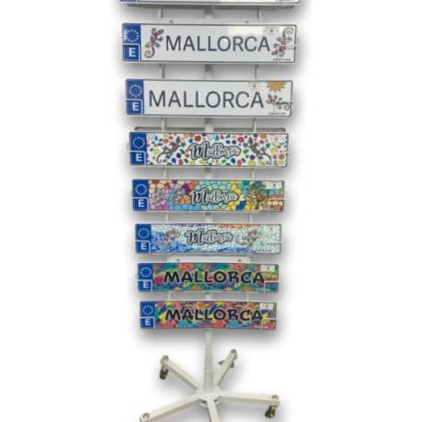 901344 - Surtido expositor matriculas Mallorca