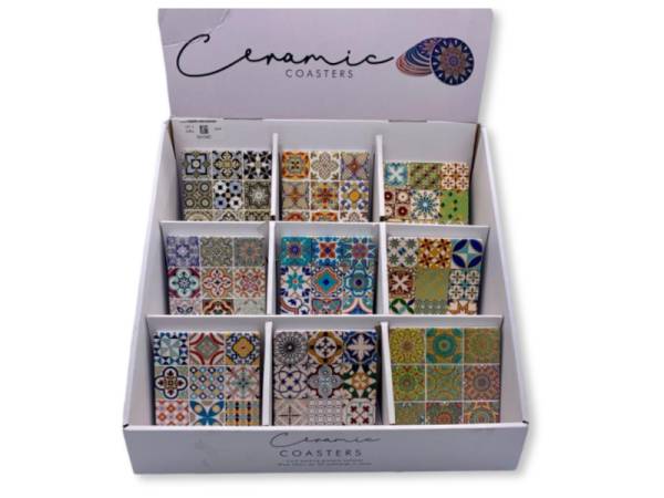 901354 - Surt posavasos oro square exp carton