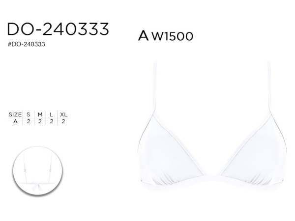 977001 - Sujetador do240333 blanco pack 8