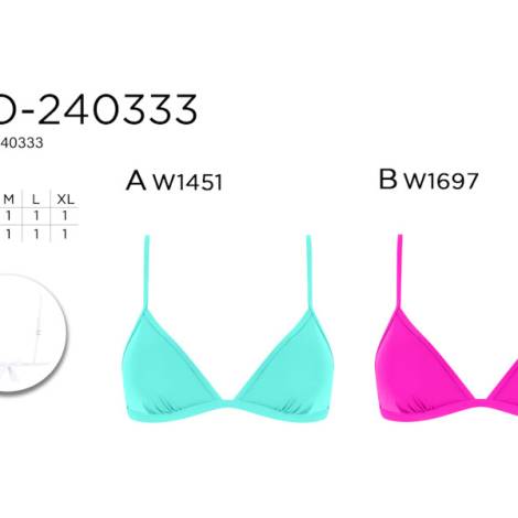 977003 - Sujetador do240333 colores pack 8