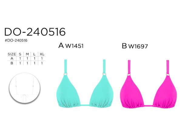 977006 - Sujetador do240516 colores pack 8