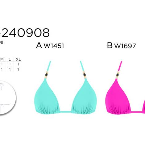 977009 - Sujetador do240908 colores pack 8