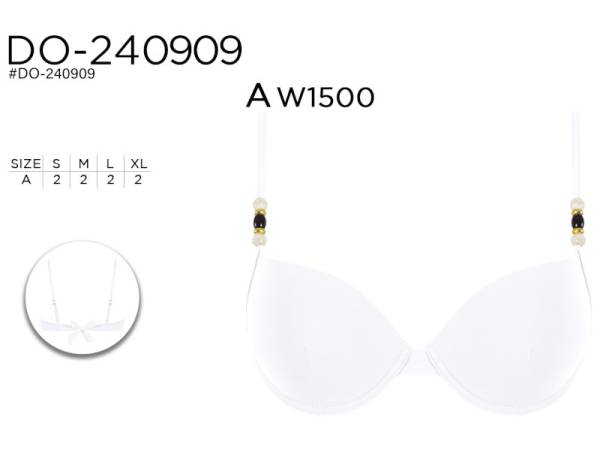 977010 - Sujetador do240909 blanco pack 8