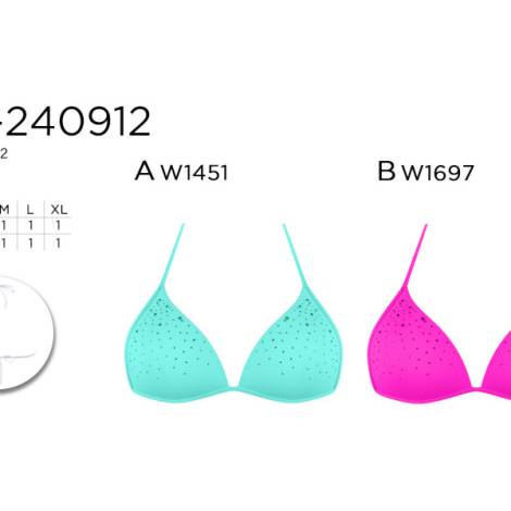 977015 - Sujetador do240912 colores pack 8