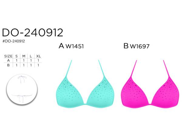 977015 - Sujetador do240912 colores pack 8