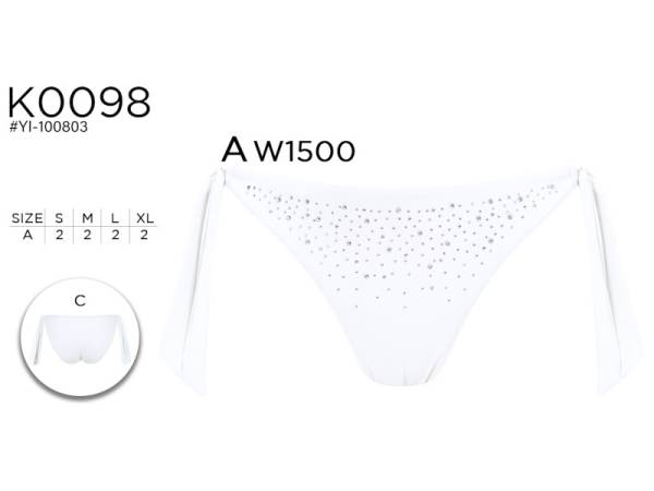 977019 - Braga k0098 blanco brillantes pack 8