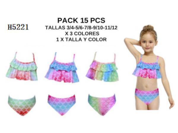 979264 - Bikini niña H5221 pack 15