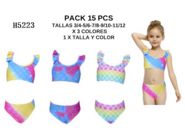 979265 - Bikini niña H5223 pack 15